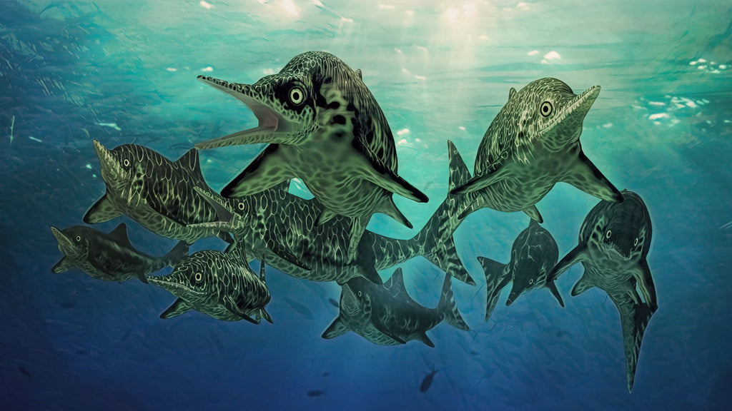 Ichthyosaurs in the Mountains