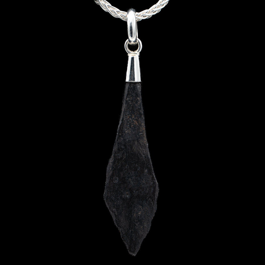 Viking Arrowhead Pendant Necklace - 1.55" Arrowhead