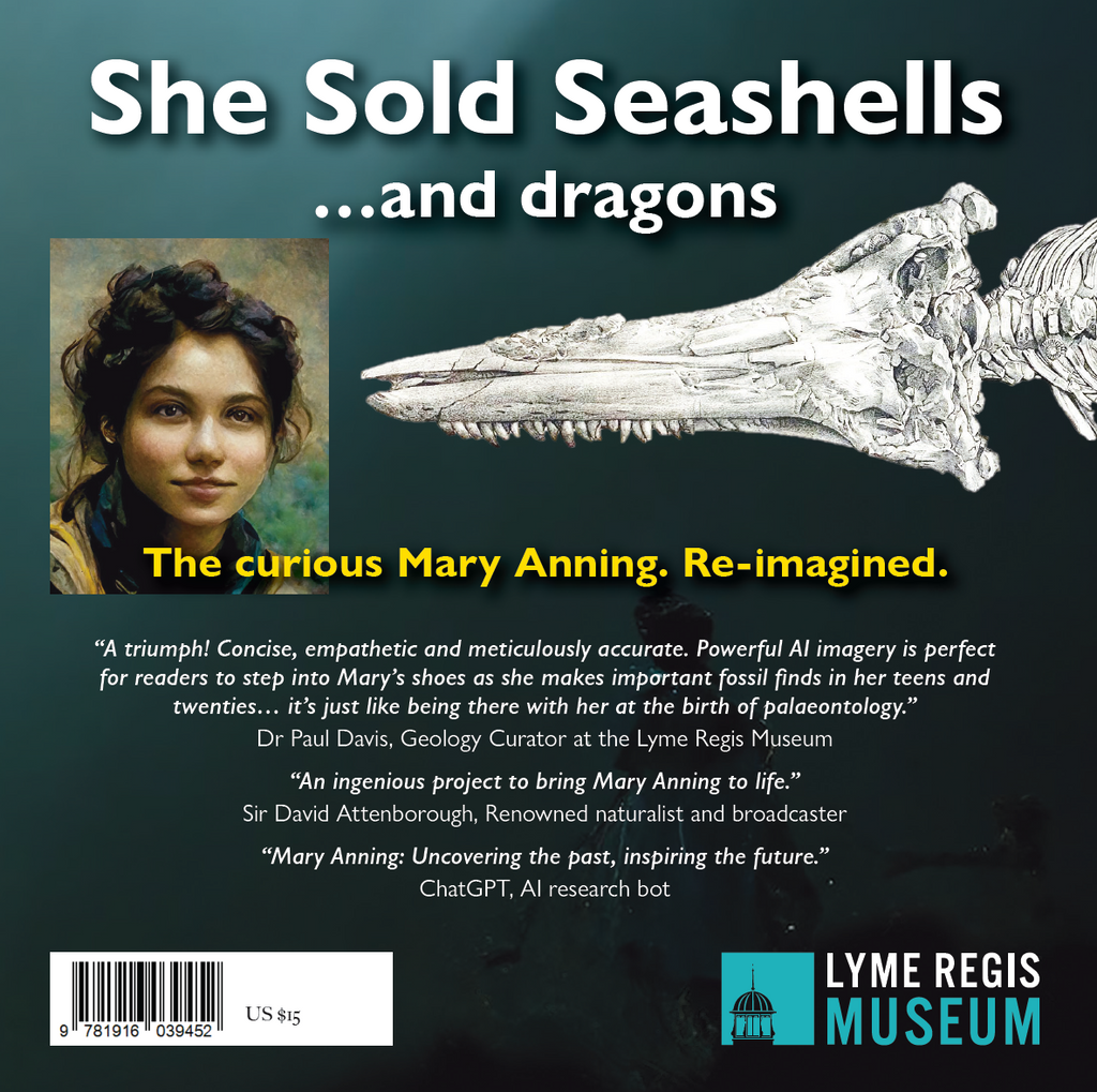 She Sold Seashells... and Dragons: The Curious Mary Anning. Re-Imagined.