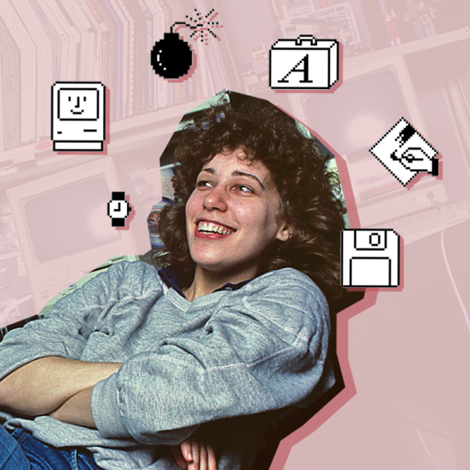 【傳奇大人物】Susan Kare：賦予螢幕微笑的點陣藝術家