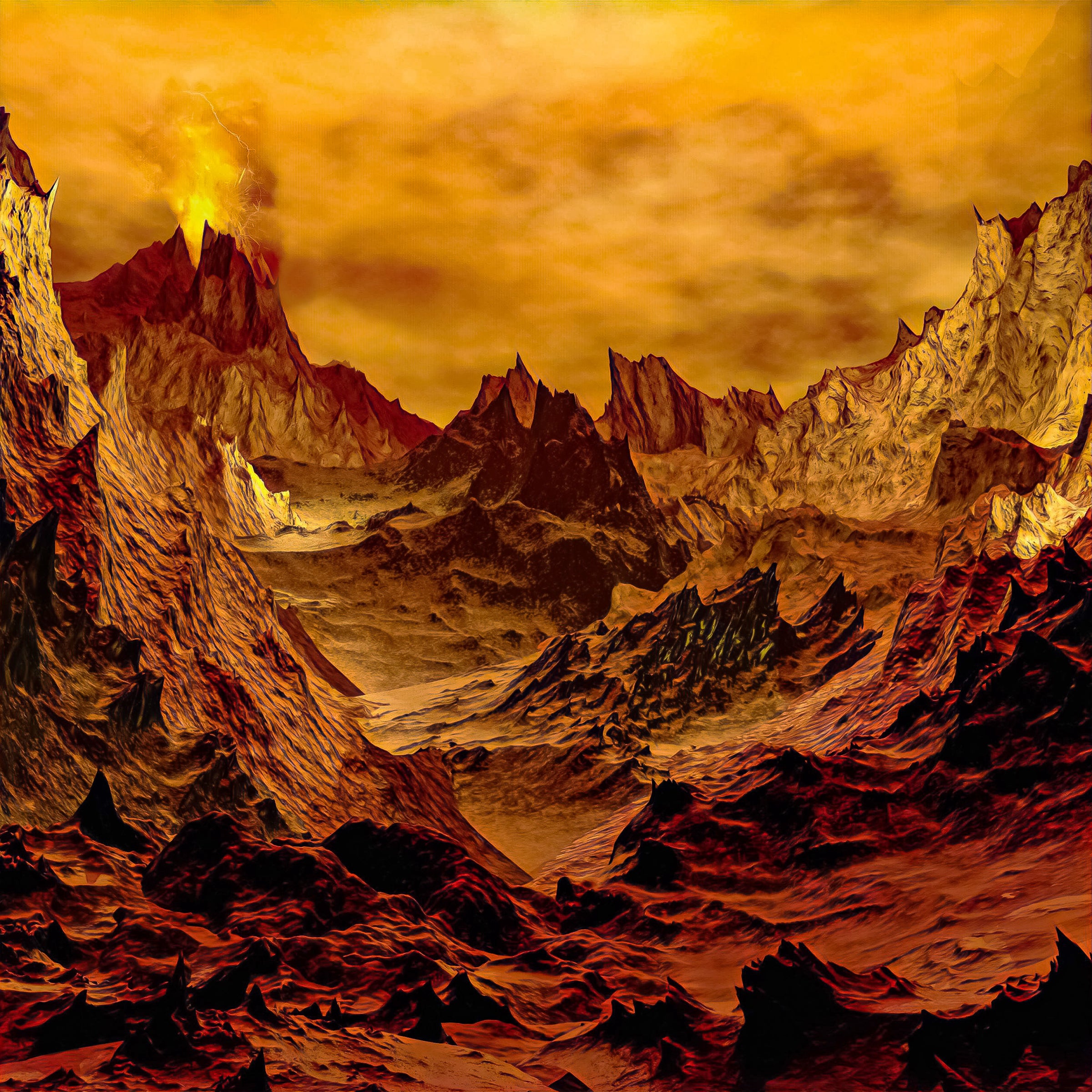 The Great Dying: Permian-Triassic Extinction Event, image size:2400x2400