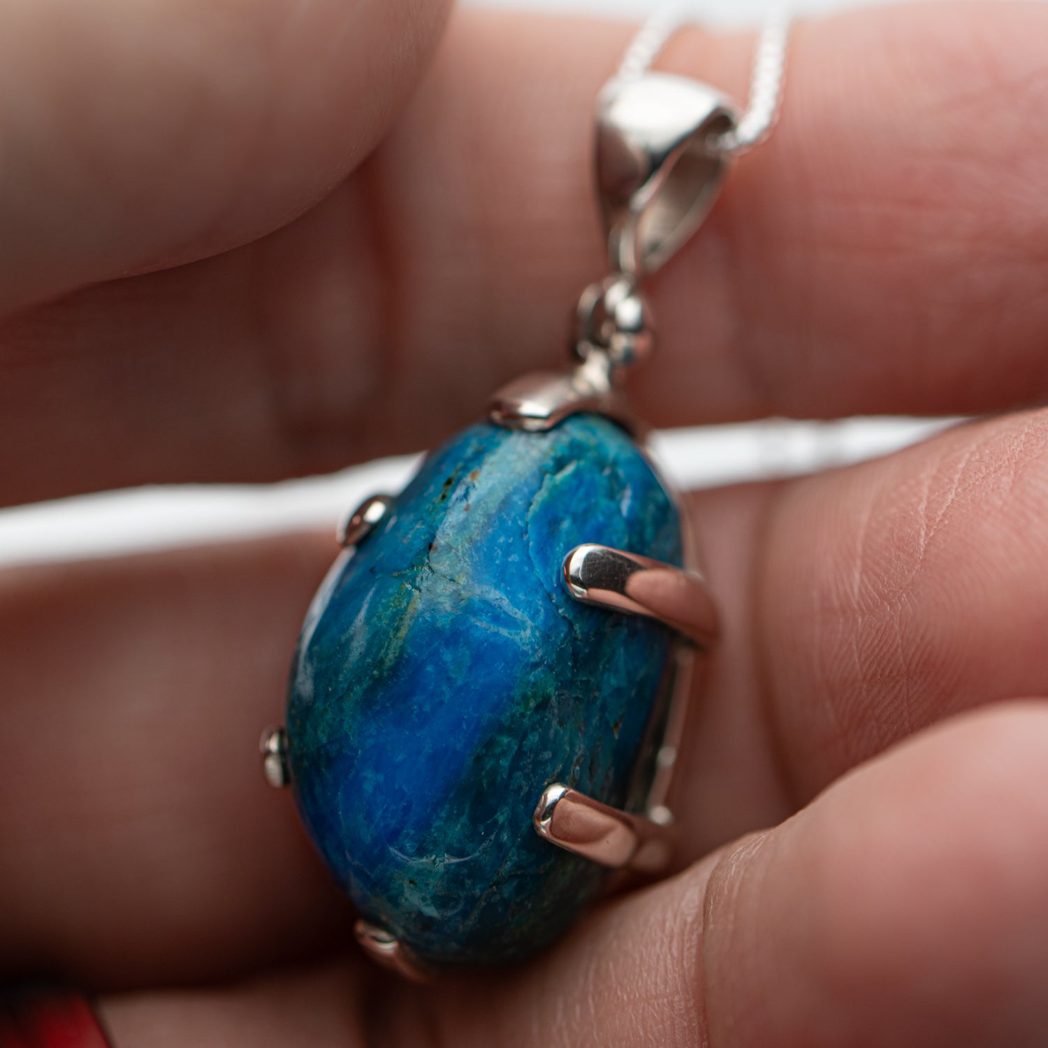 Blue Opal, Peruvian outlet Blue Opal, Blue Opal necklace, Andean opal,