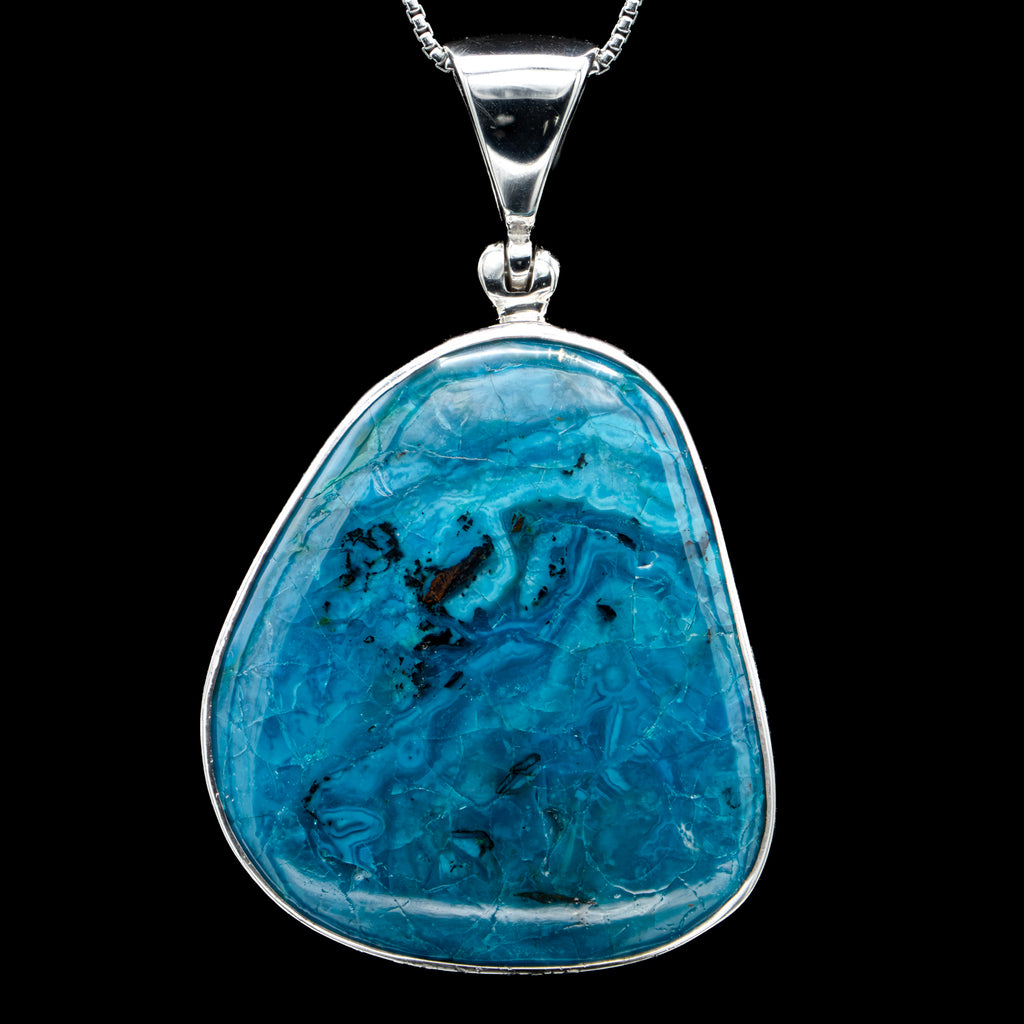 Chilean Blue Opal Pendant - 1.137