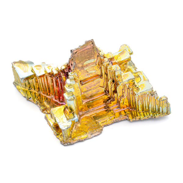 Bismuth Rainbow Crystal Staircases