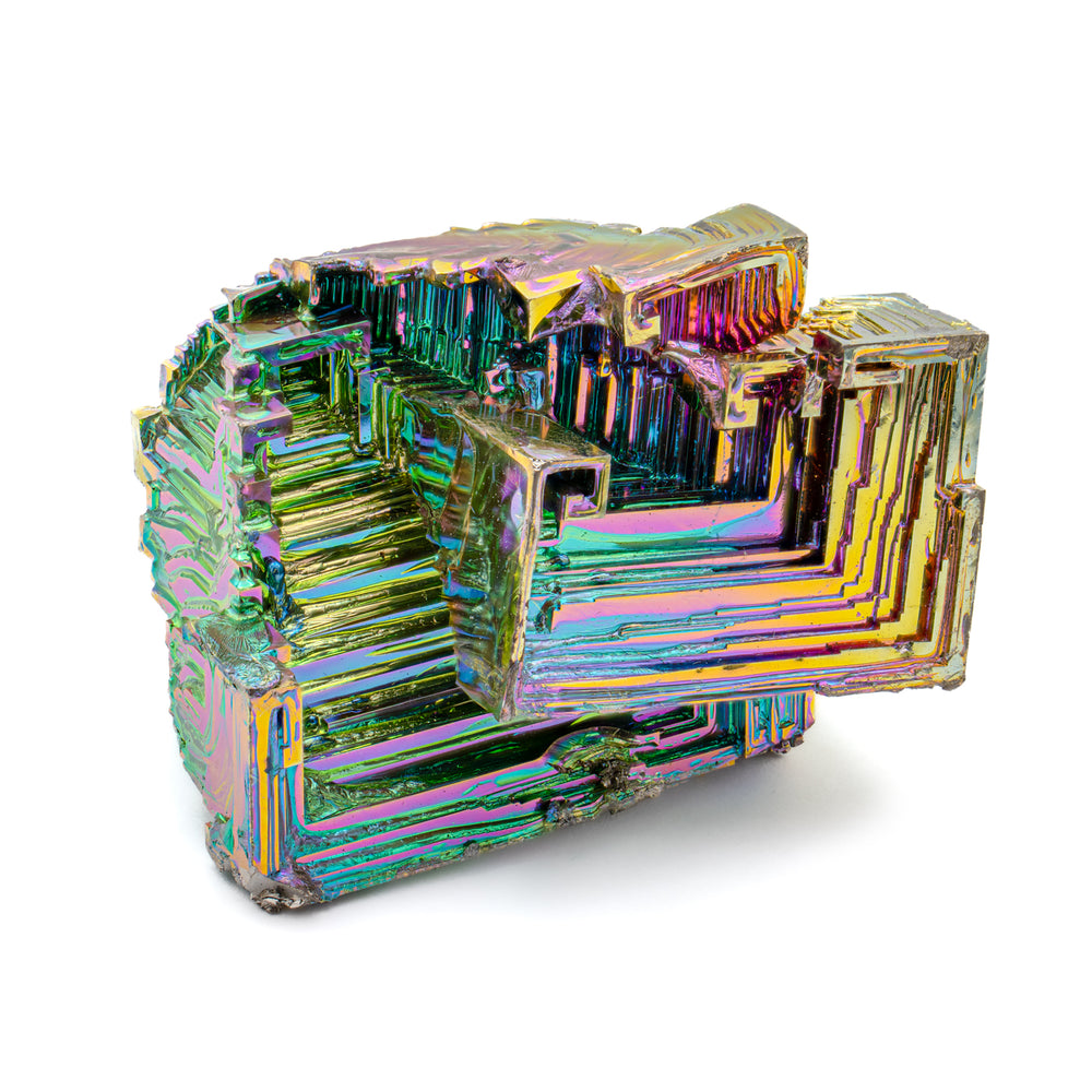 Bismuth Rainbow Crystal Staircase - 1.55"