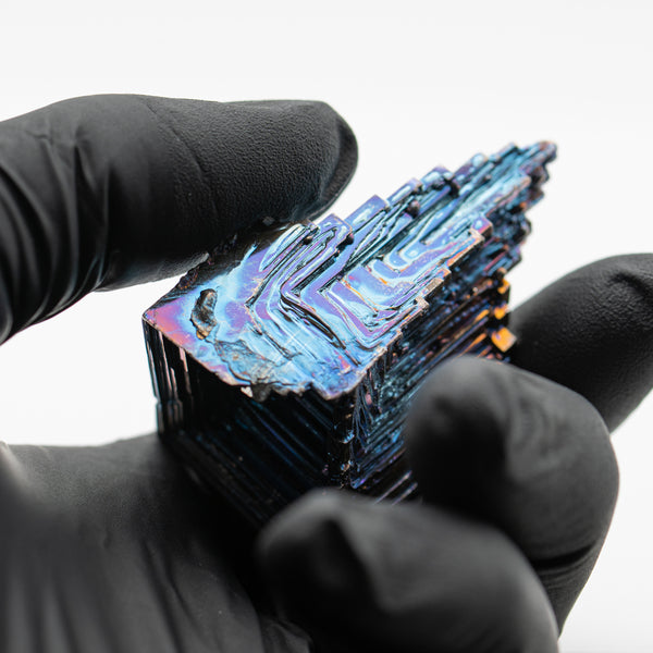 Bismuth Rainbow Crystal Staircases