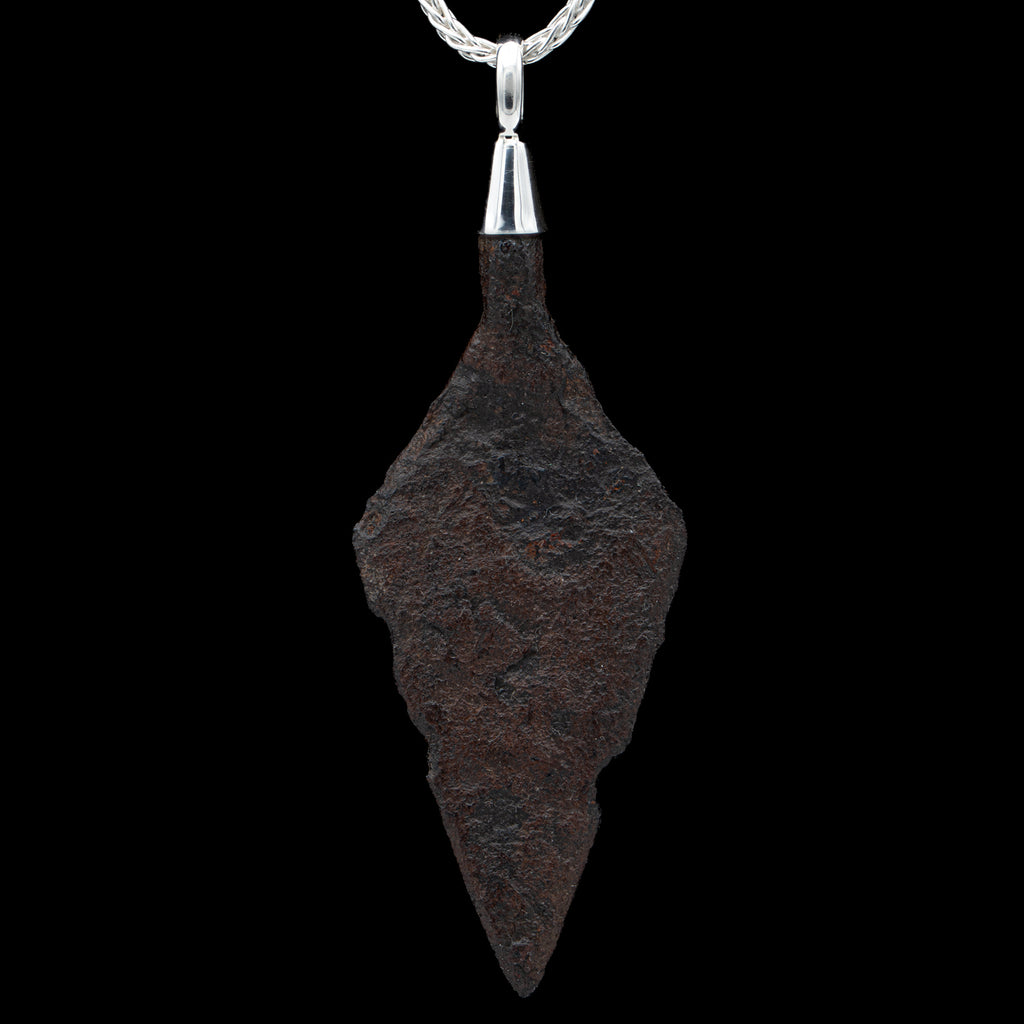 Viking Arrowhead Pendant Necklace - SOLD 2.46" Arrowhead