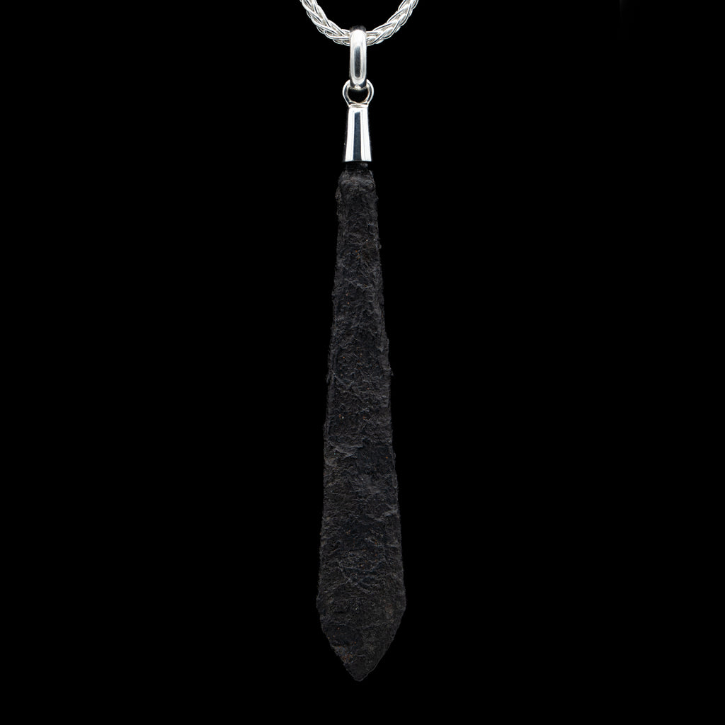 Viking Arrowhead Pendant Necklace - 2.61" Arrowhead
