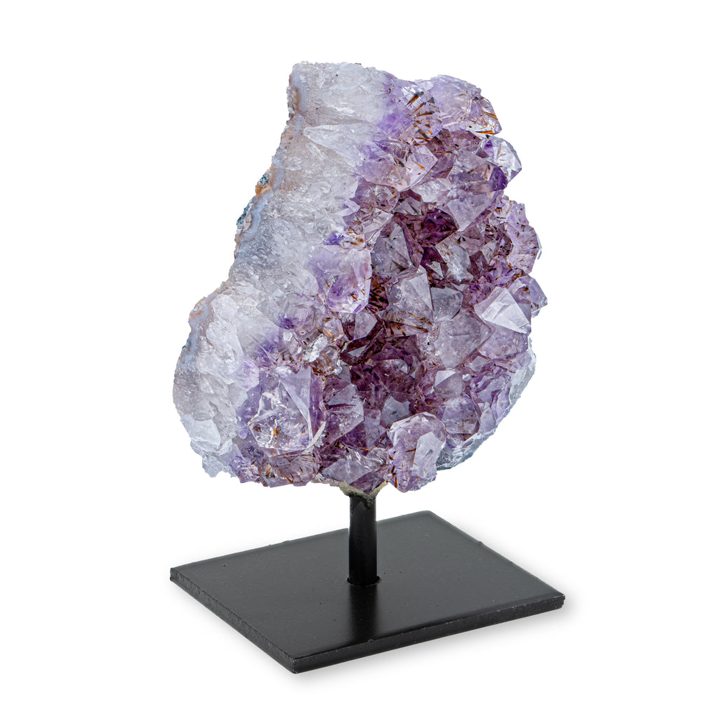 Amethyst Cluster - 3.83" with Stand - Brazilian