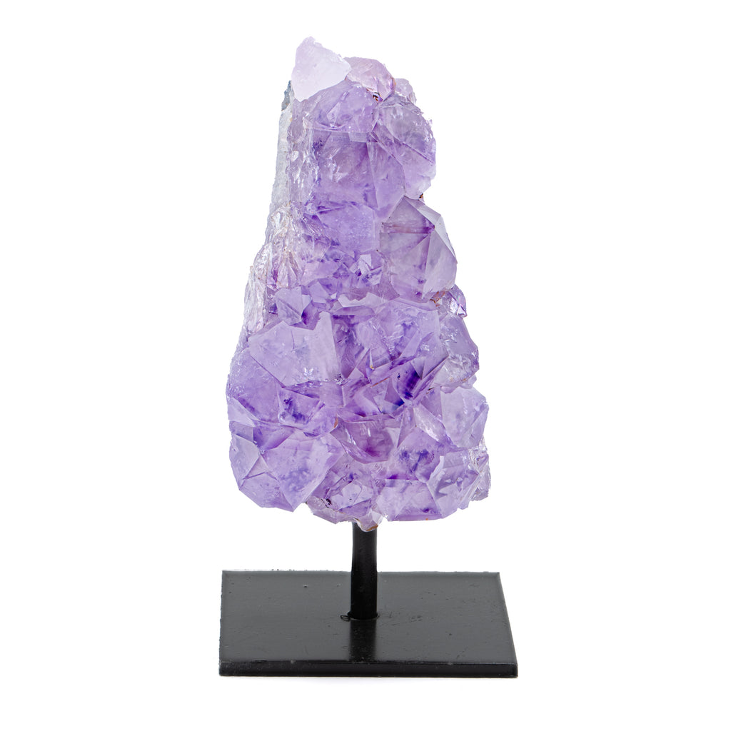 Amethyst Cluster - 4.20" with Stand - Brazilian