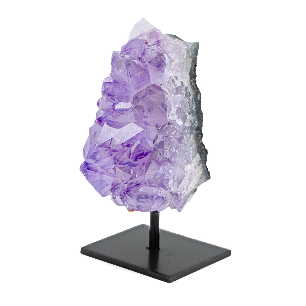 Amethyst Cluster - 4.20" with Stand - Brazilian