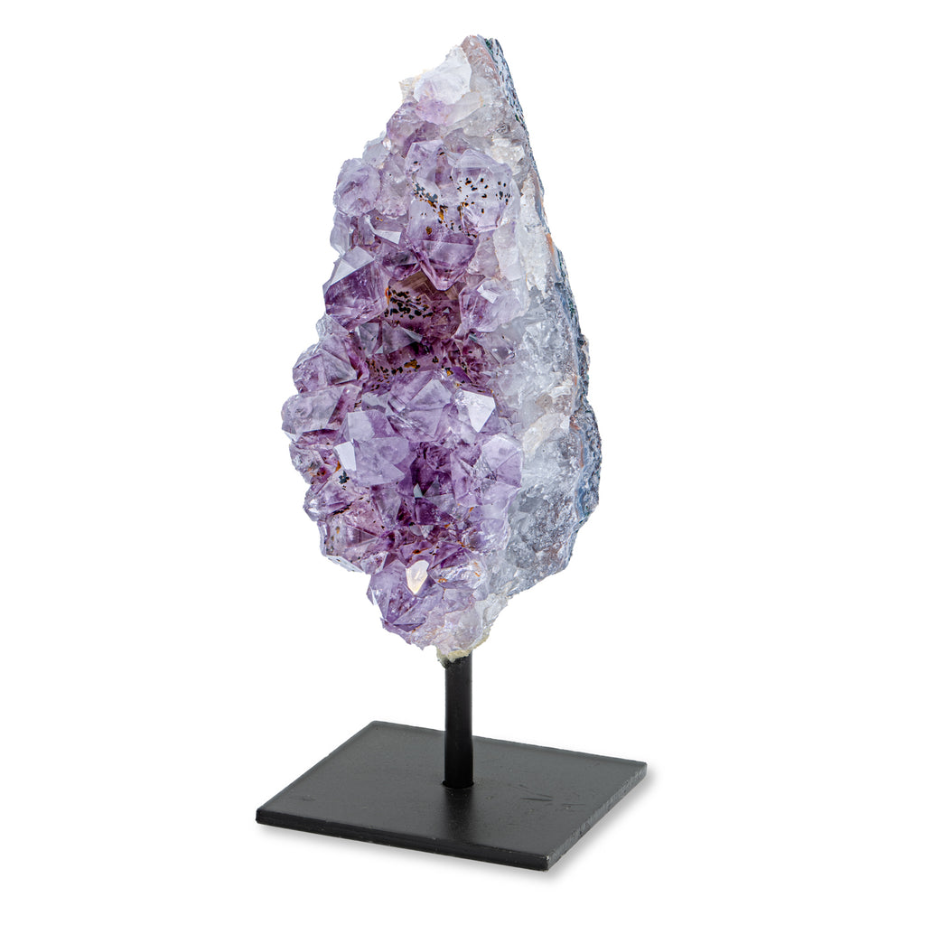 Amethyst Cluster - 5.11" with Stand - Brazilian
