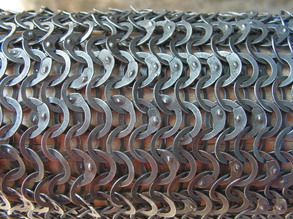 Medieval Chain Mail Necklace, 15th Century Chain Mail - Mini Museum