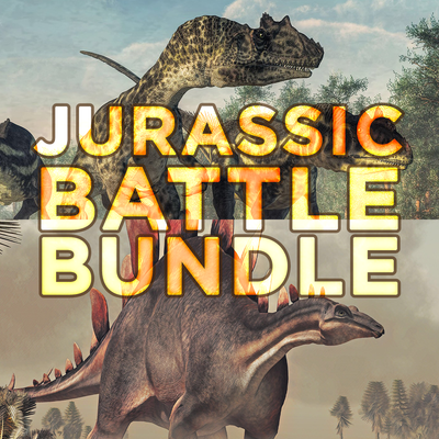 Jurassic Battle Dinosaur Fossil Bundle