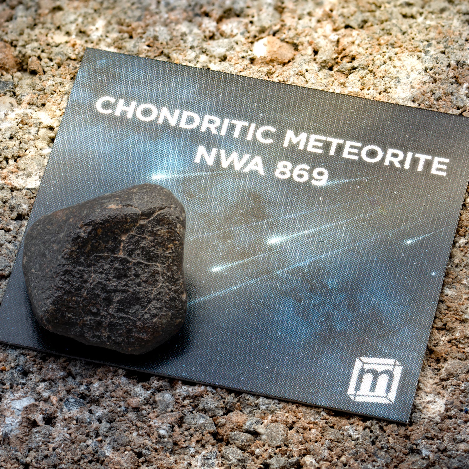 meteoritetoy2019 ミニR78 Chondritic Meteorite NWA 869 SOLD 6.74g