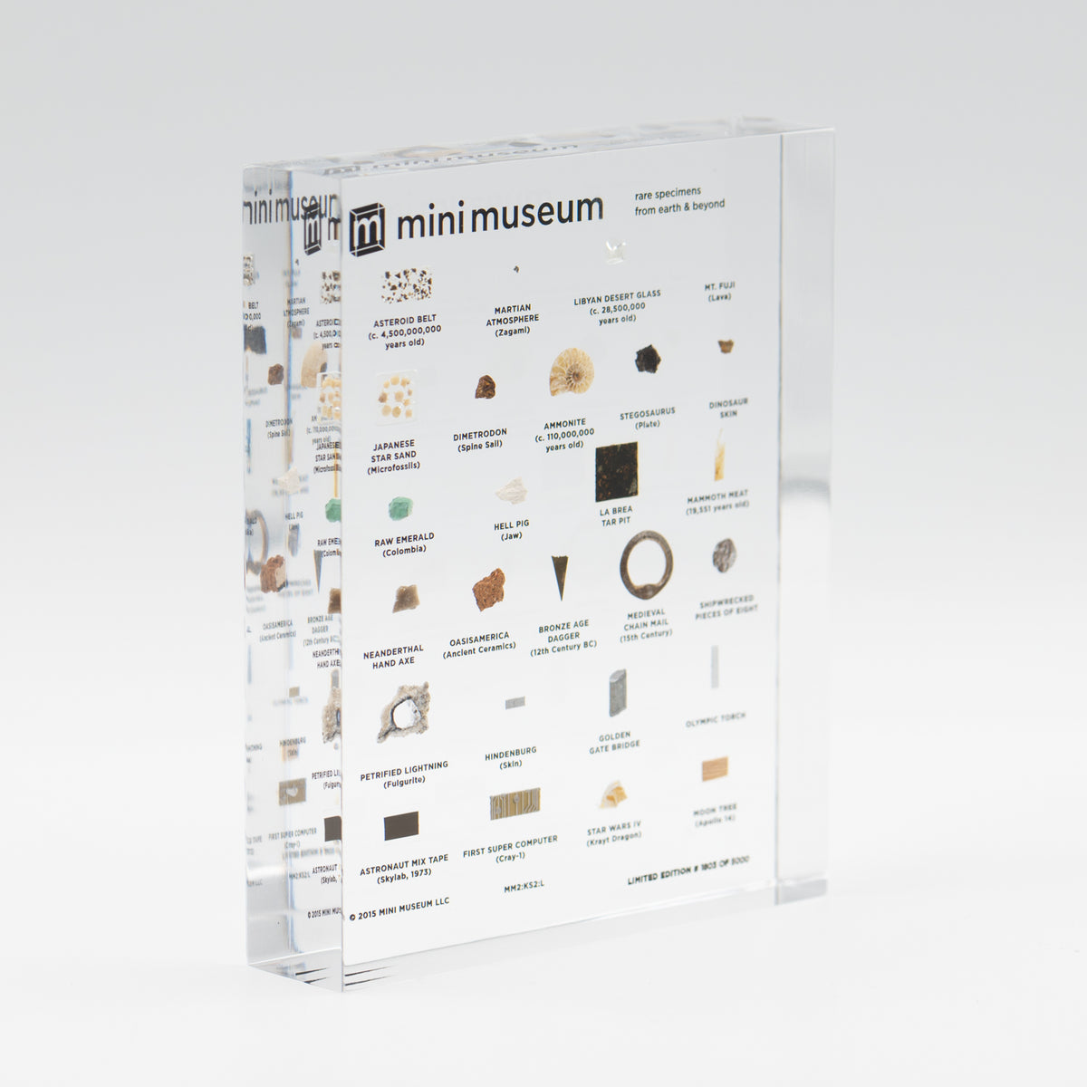 Mini Museum Out of the Vault - Second Edition ID #1903 (LARGE - 26 Specimens)