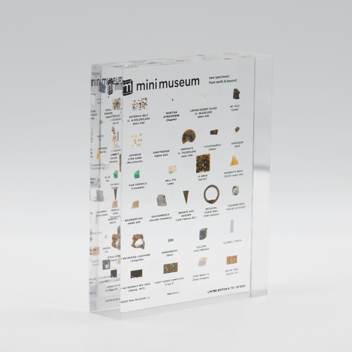 Mini Museum Out of the Vault - Second Edition ID #707 (LARGE - 26 Specimens)