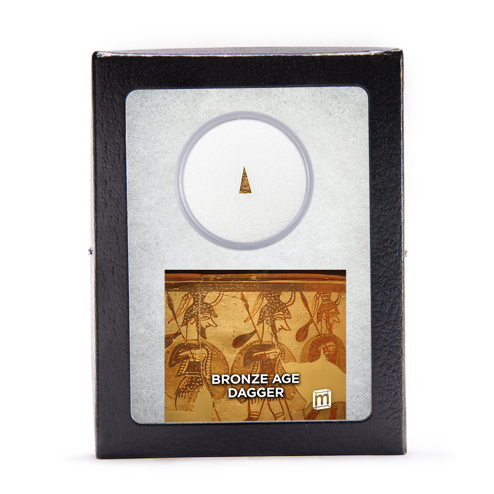 Bronze Age Dagger Fragment Classic Riker Box Display Collectible ...