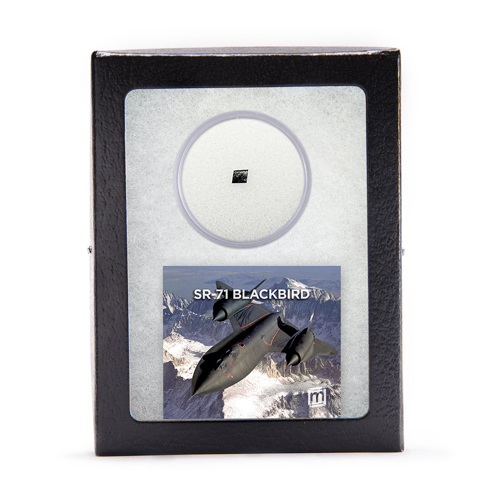 SR-71 Blackbird Fragment Collectible Specimen, Includes Display