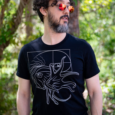 Ammonite Fibonacci T-shirt