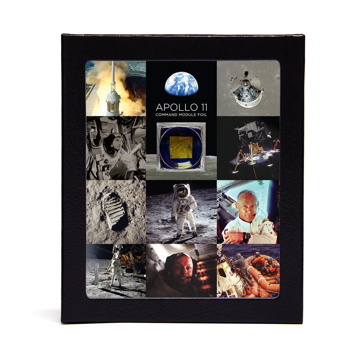 Apollo 11 Command Module Foil 1 Square Centimeter Collectible Specimen ...