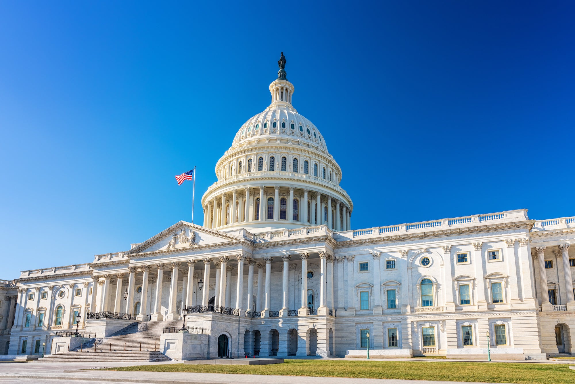 U.S. Capitol Building Steps Collectible Specimen, Includes Display Case -  Mini Museum