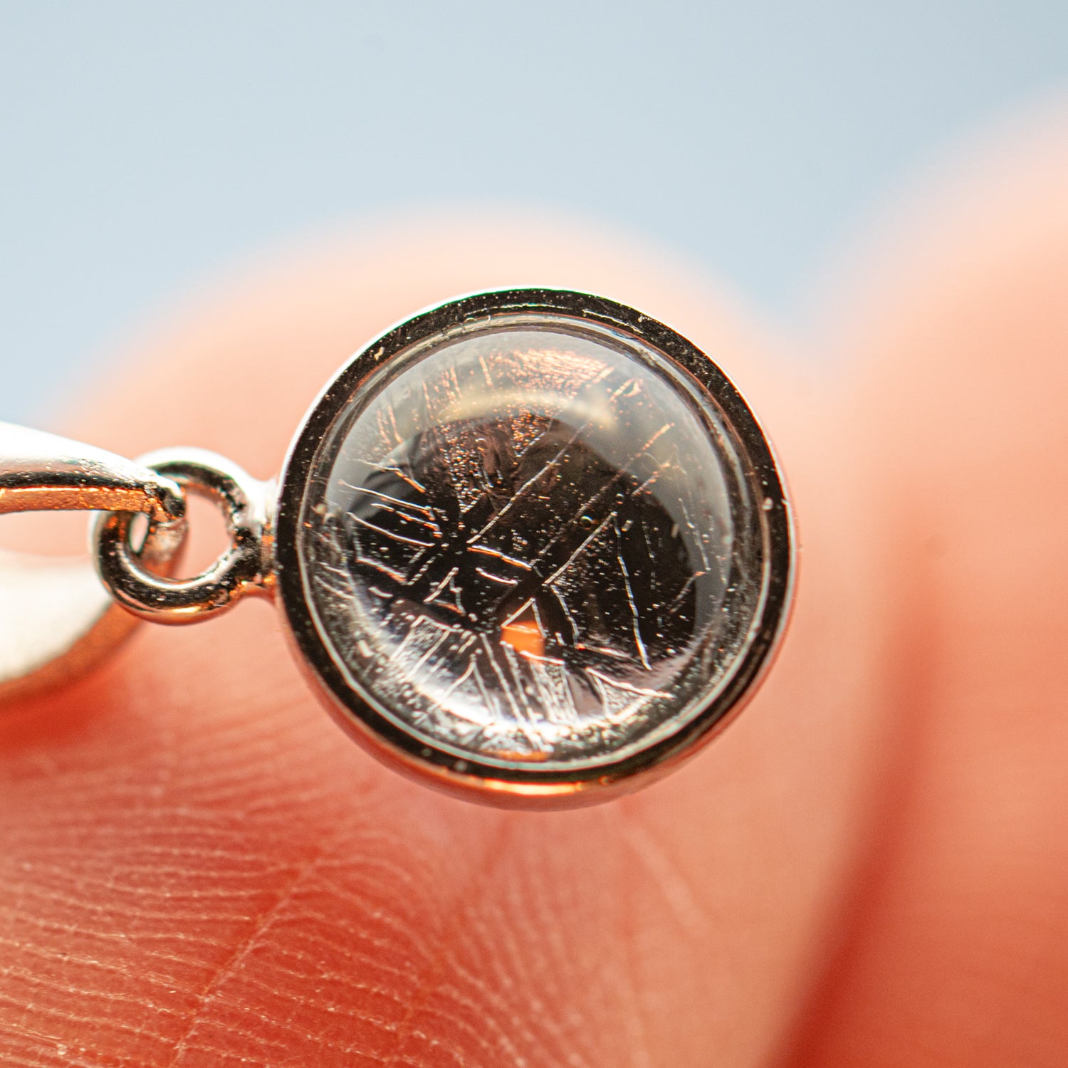 Muonionalusta Meteorite Pendant Necklace - Mini Museum