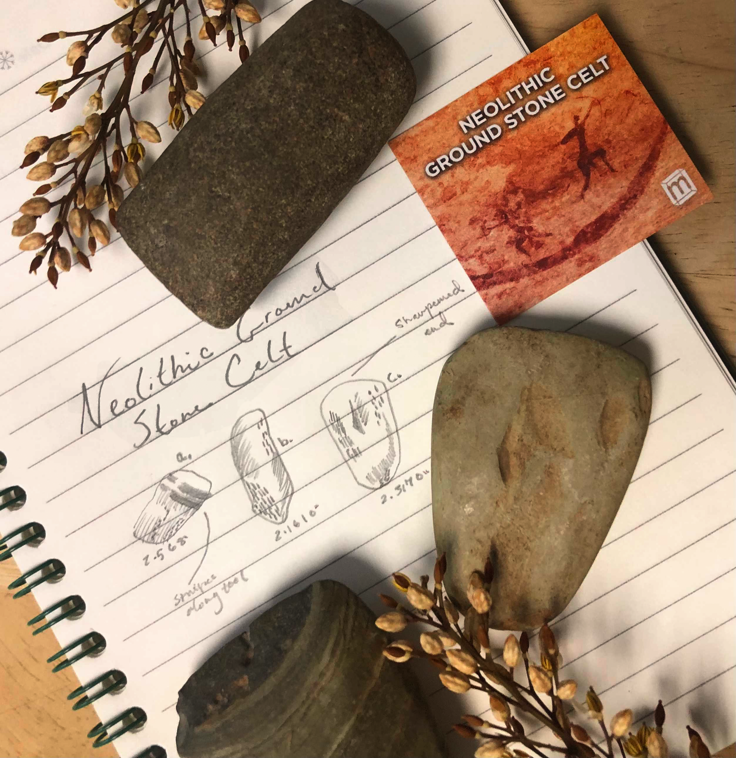 小物 STONE  STORIA Late Neolithic Stone Tool 1.57