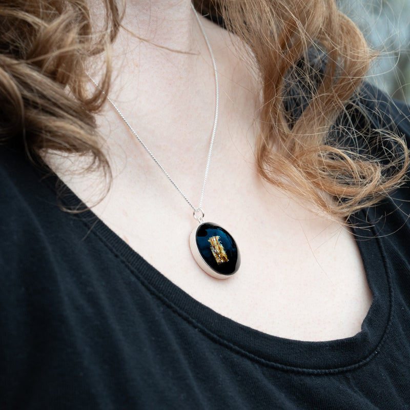 Egyptian Papyrus Pendant Necklace