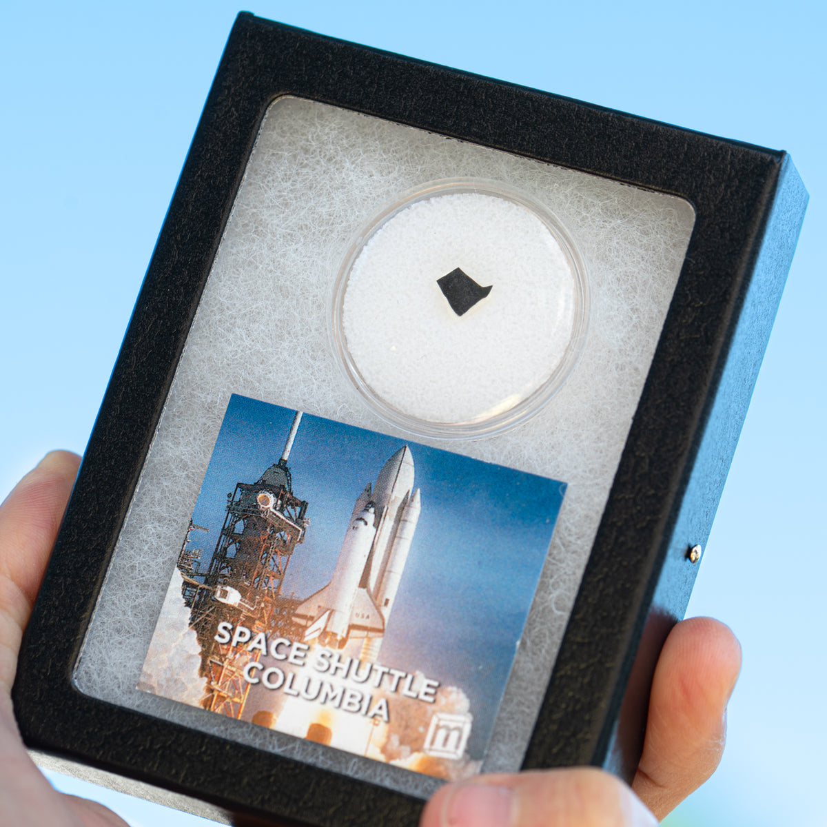 Space Shuttle Columbia Flown HRSI Tile Fragment Collectible