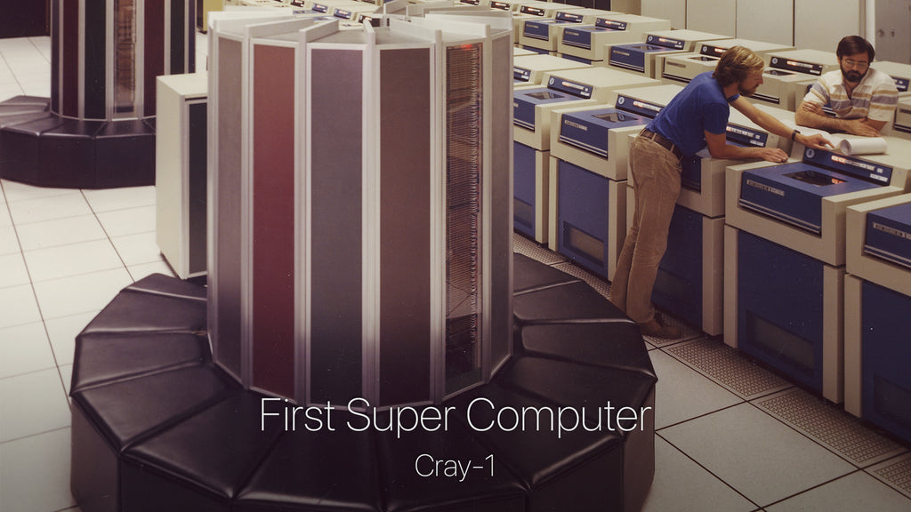 First Supercomputer Cray-1 Collectible Specimen, Includes Display Case ...