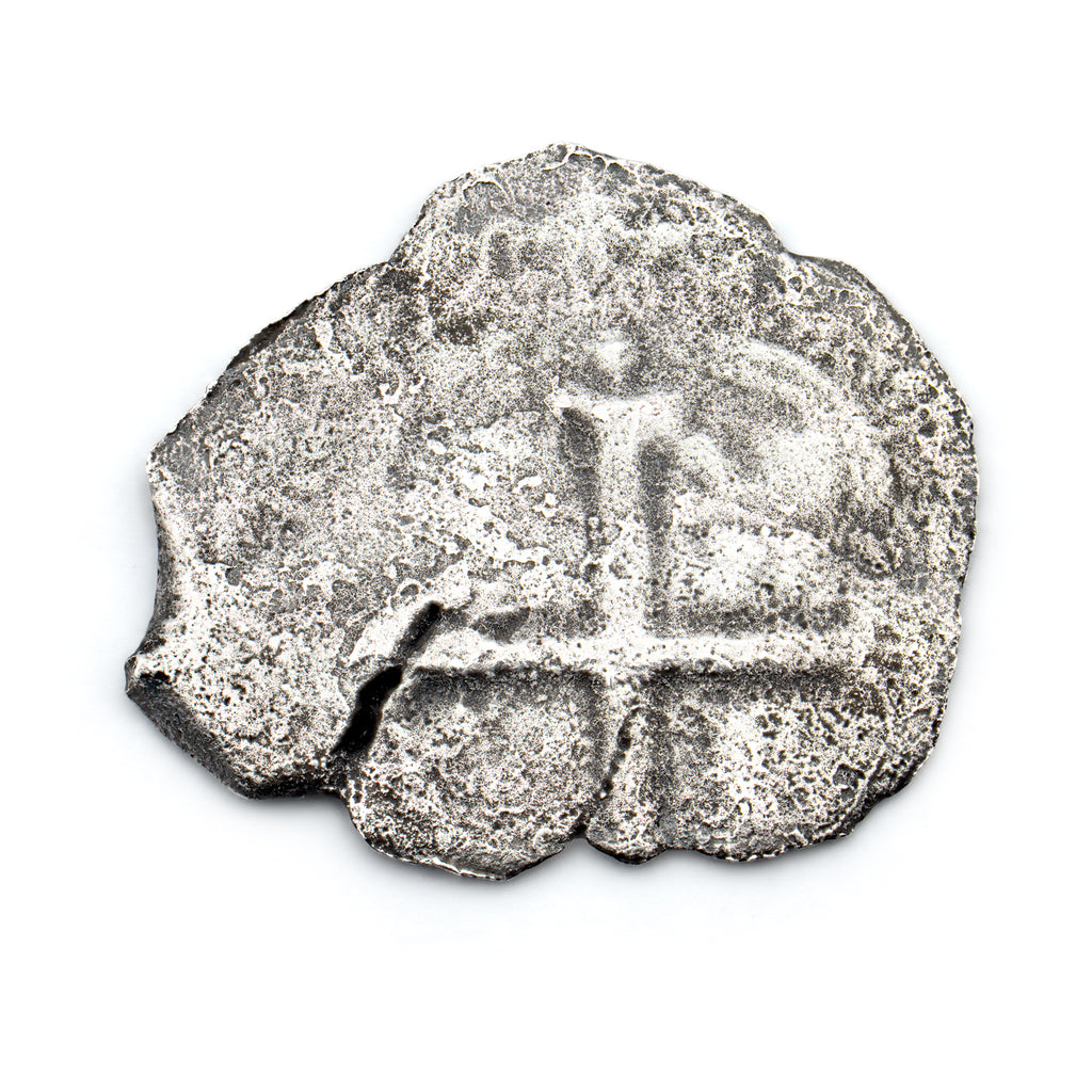 Shipwrecked Piece of Eight - SOLD 10g Silver Spanish Real B