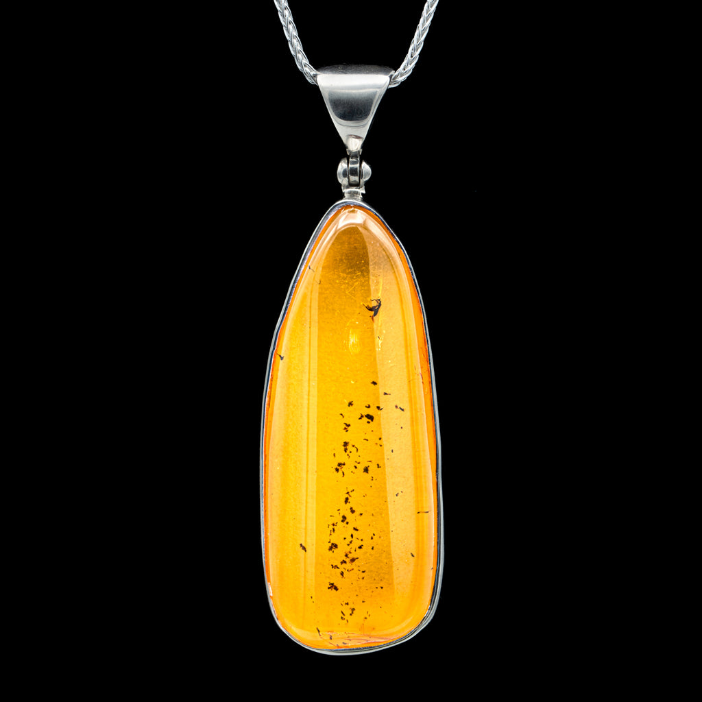 Insect in Amber Necklace - SOLD 1.77" Pendant