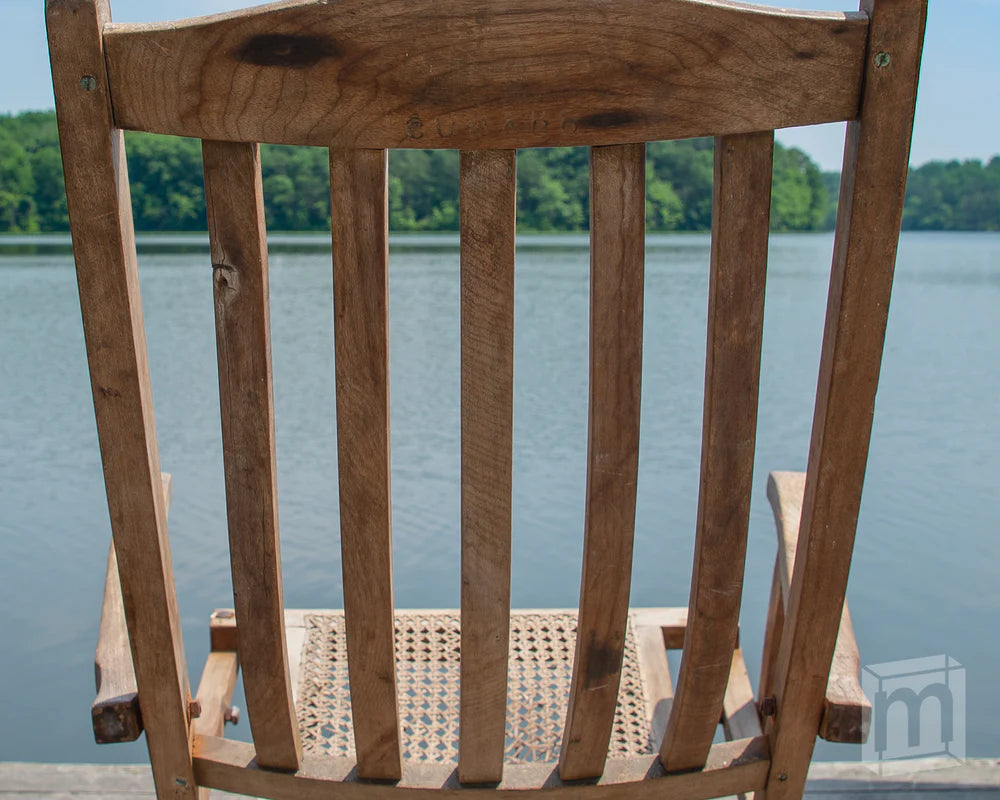 Lusitania Deck Chair - SOLD 19" Deck Chair Curved Back Slat (A)