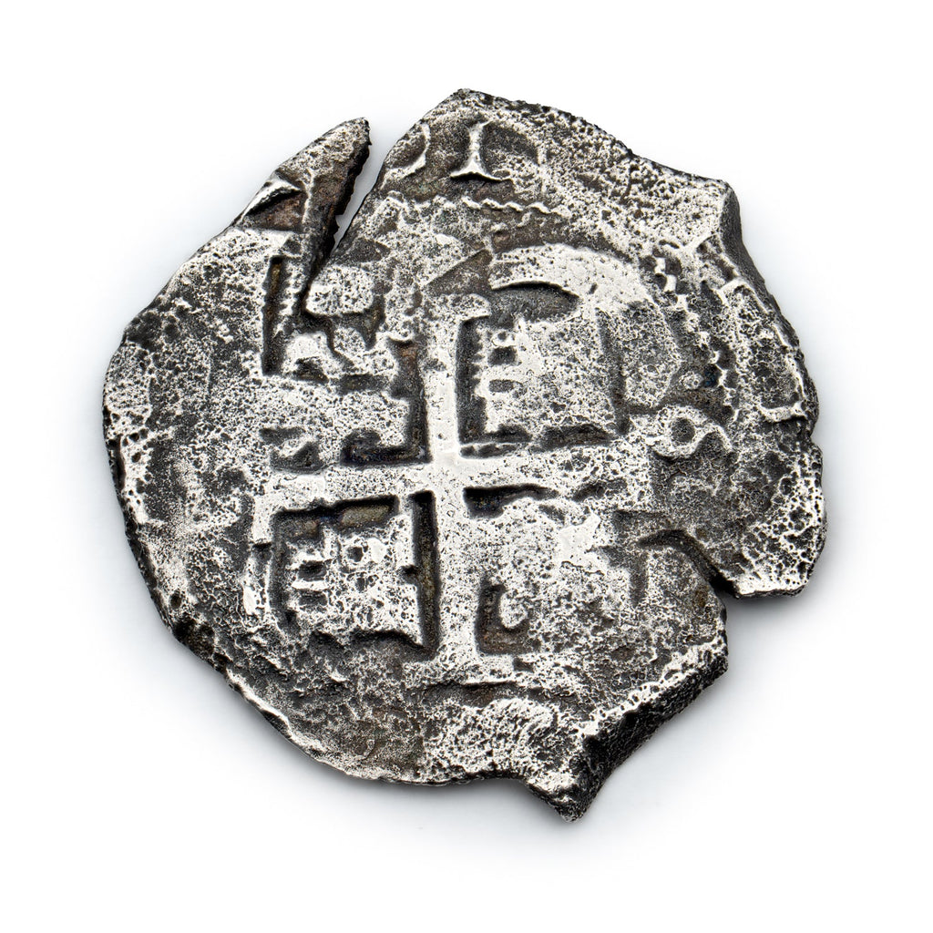 Shipwrecked Piece of Eight - SOLD 22g Silver Spanish Real