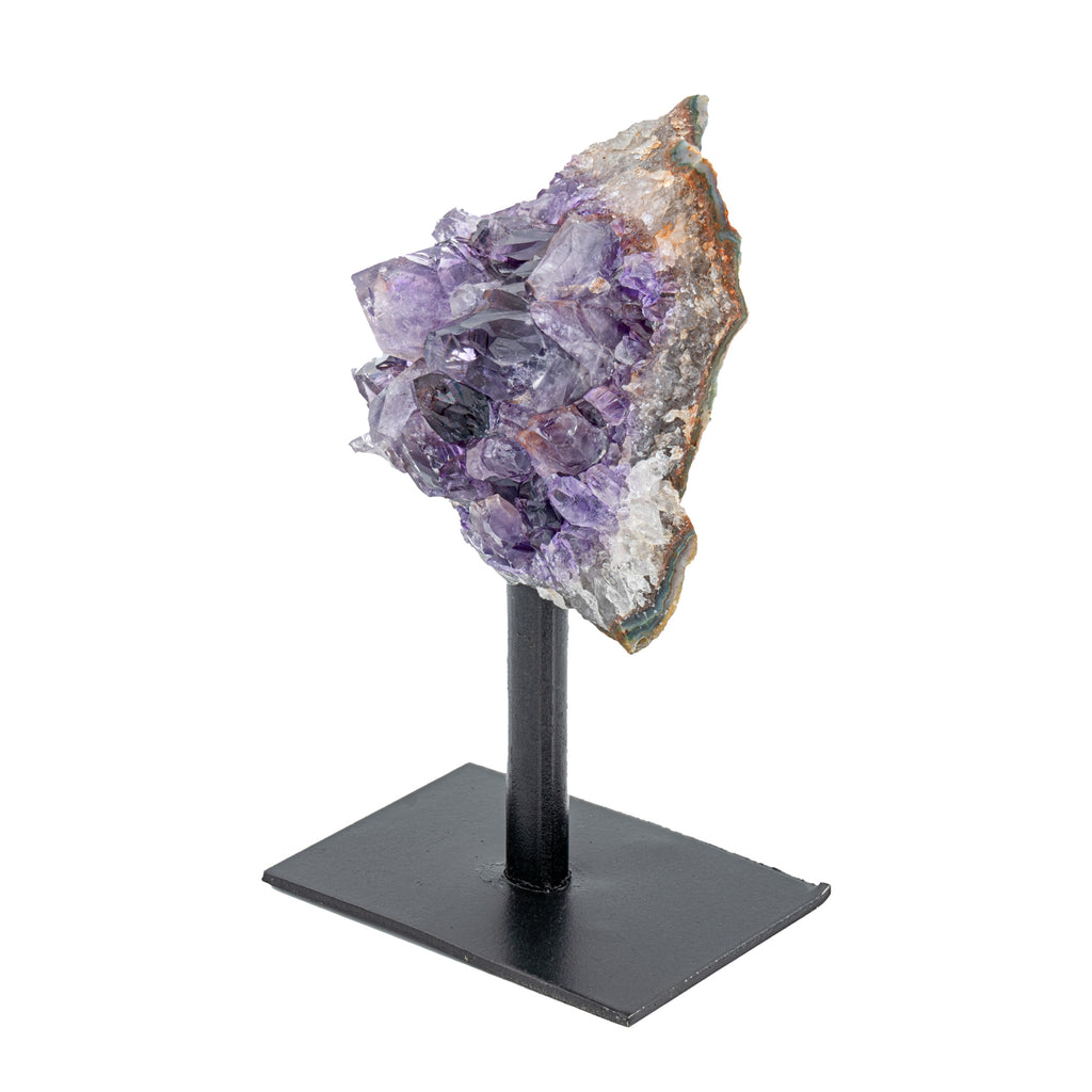 Amethyst Cluster - 3.11" with Stand - Brazilian