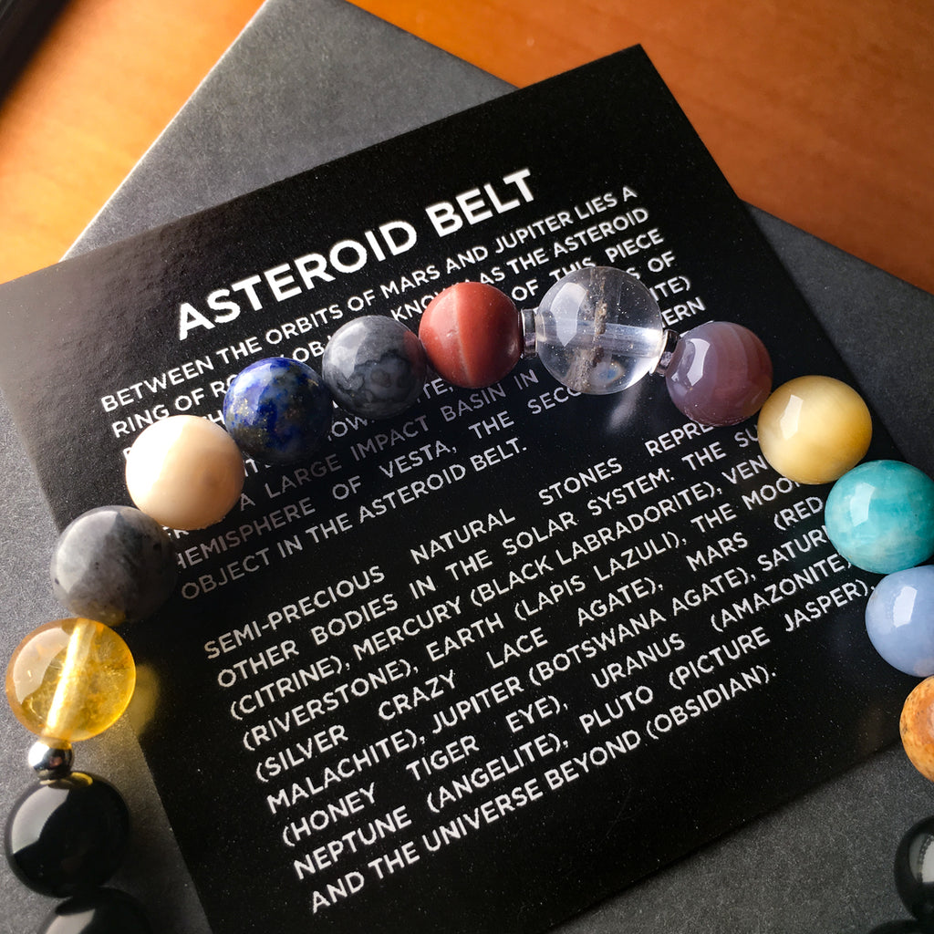 Asteroid Belt Solar System Bracelet