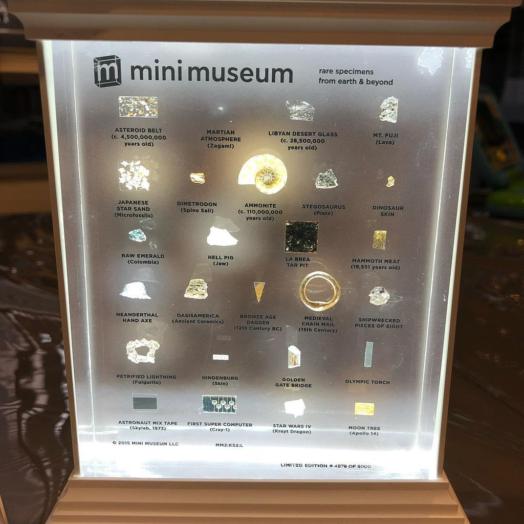 Mini Museum Illuminated LED Stand