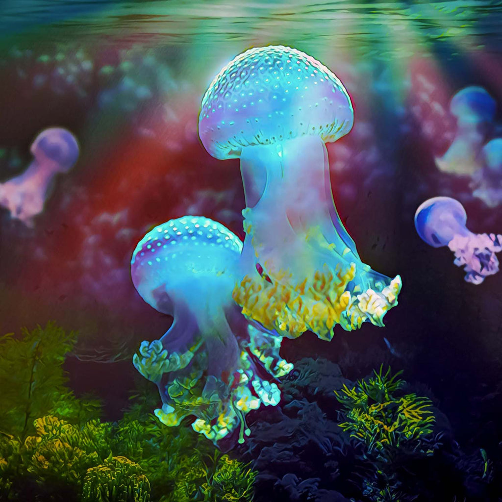 Fossil Jellyfish XL - SOLD 3.32"