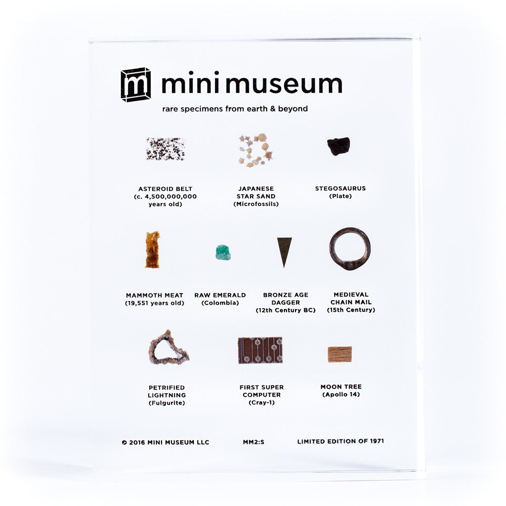 10 Specimen Second Edition Mini Museum