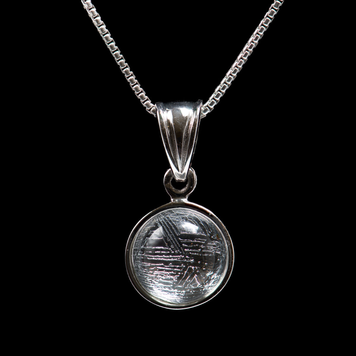Muonionalusta Meteorite Pendant Necklace - Mini Museum