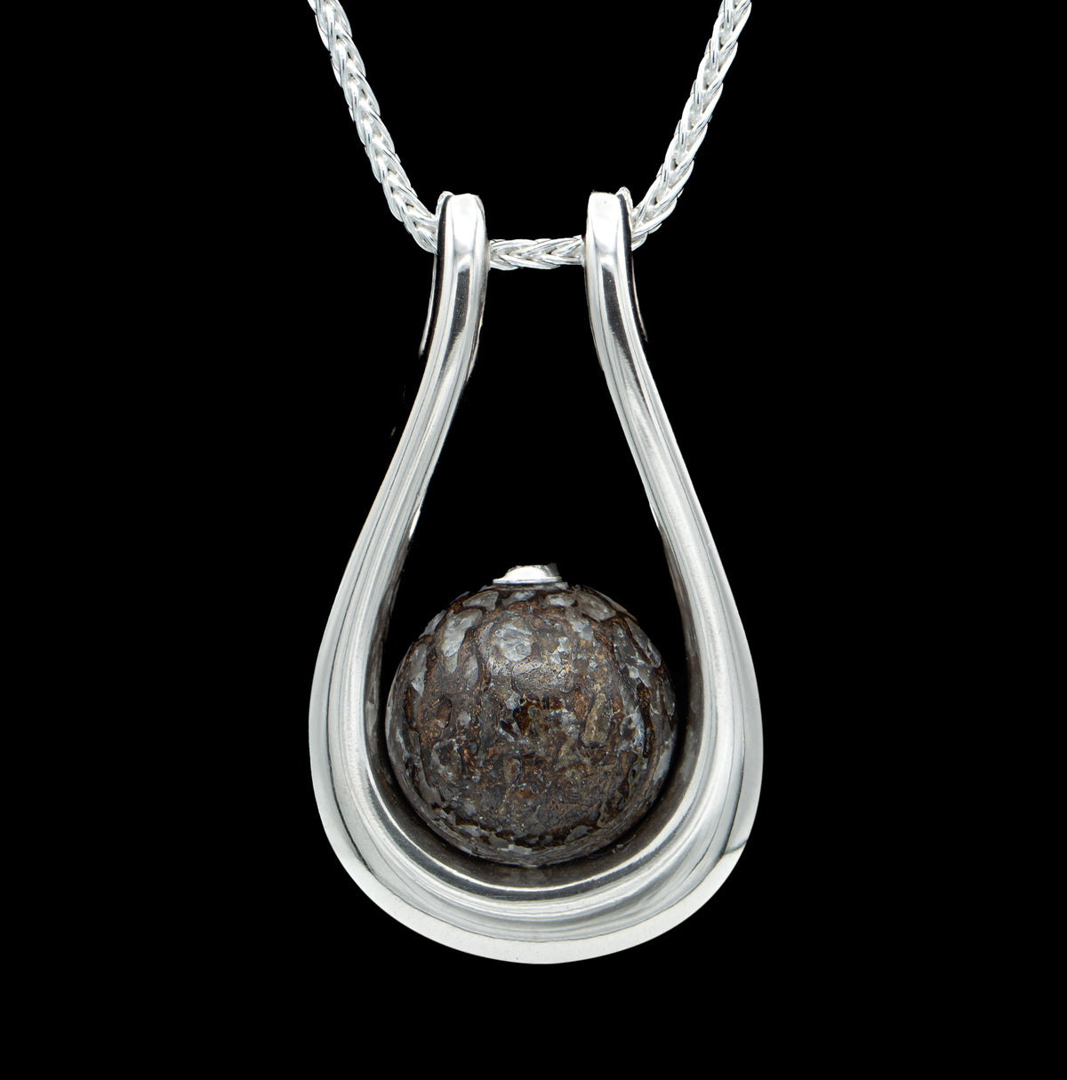 Limited Edition Plesiosaur Bone Pendant Necklace Mini Museum