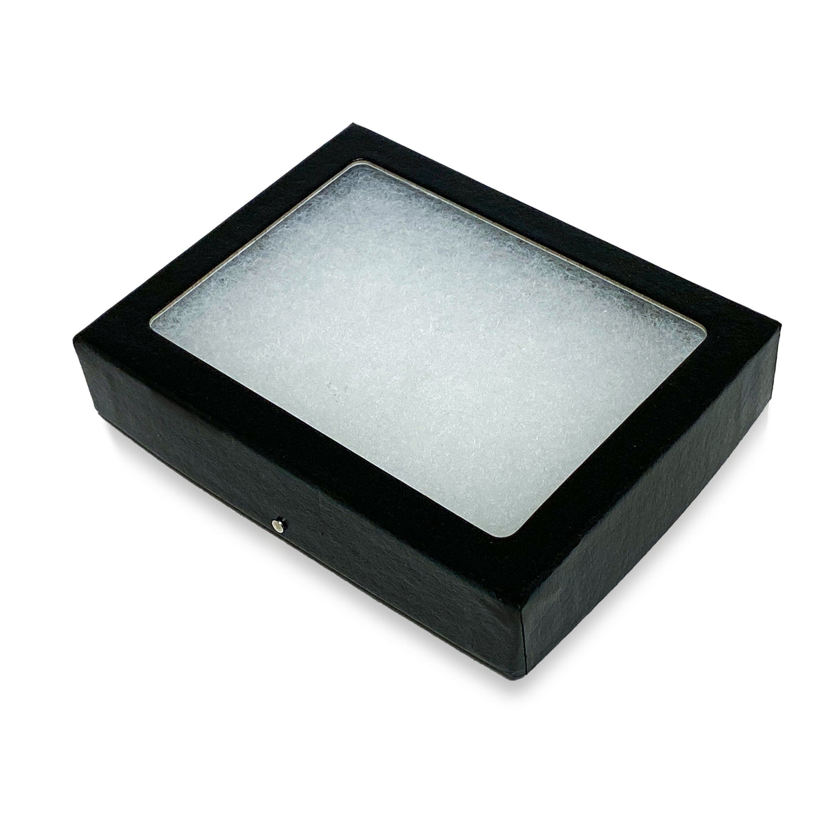 Classic Riker Mount Display Case - Black with Glass Top - Mini Museum