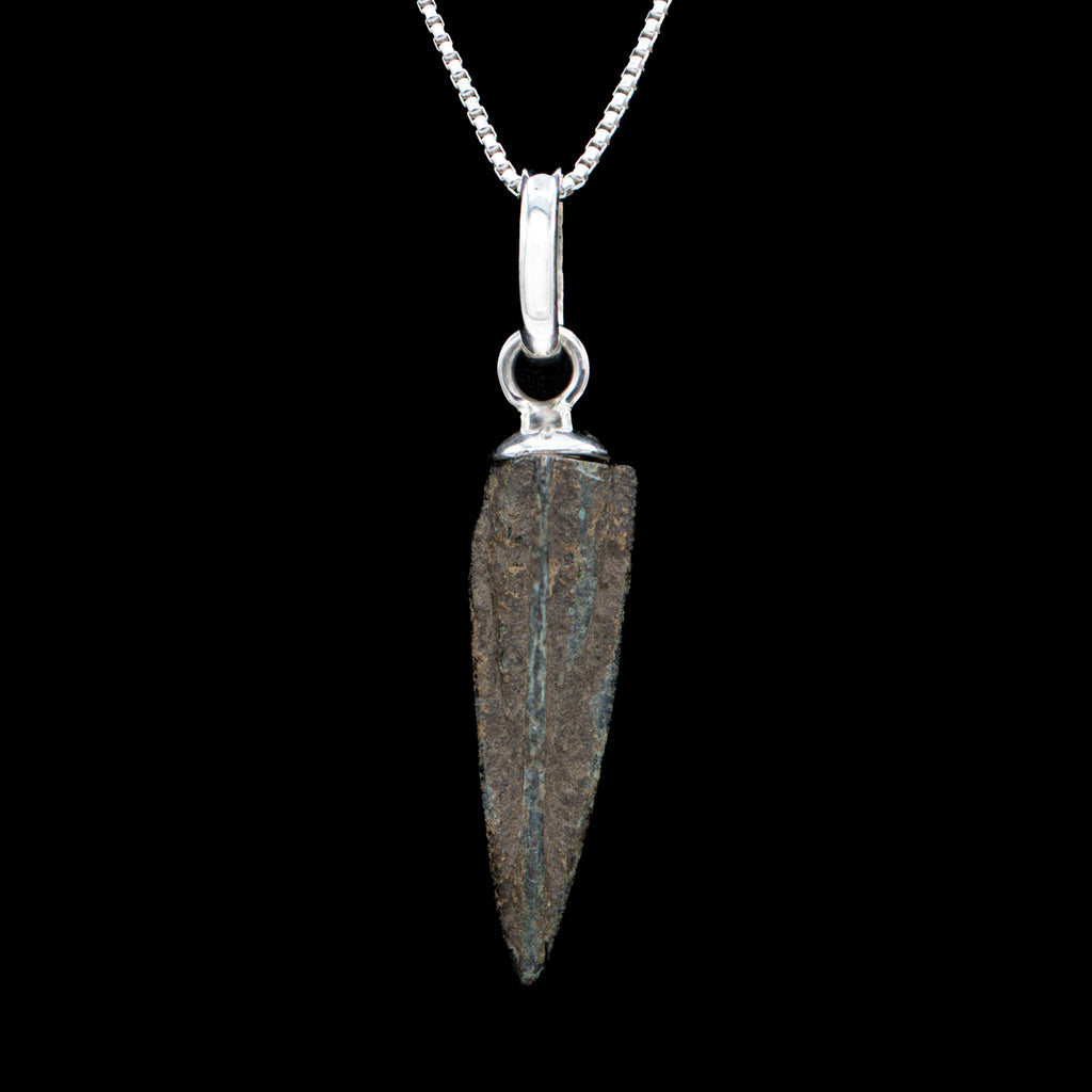 Roman Arrowhead Pendant Necklace